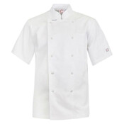 Executive Chef Jacket With Studs Short Sleeve