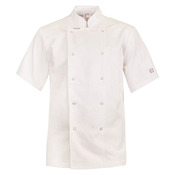 Executive Chef Jacket Short Sleeve Light Weight With Press Studs