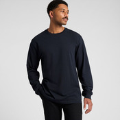 Mens Block Long Sleeves Tee