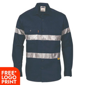 Cotton Drill Shirt with 3M R/Tape