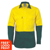 2 Tone Cool Breeze Cotton Shirt