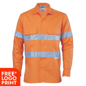 3 Way Cool-Breeze Cotton Shirt with 3M R/Tape