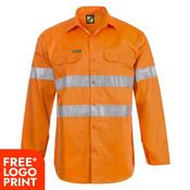 Mens Long Sleeves Shirt With CSR Tape