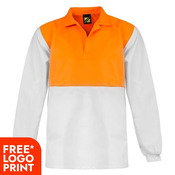 Unisex Food Industry Hi Vis Jac Shirt Long Sleeve