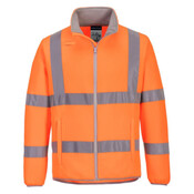 Eco Hi Vis Polar Fleece Jacket