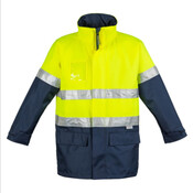 Mens Hi Vis Waterproof Lightweight Jacket