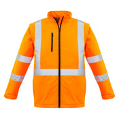 Unisex Hi Vis 2 in 1 X Back Soft Shell Jacket