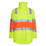 Mens Hi Vis Longline Biomotion (D+N) Jacket