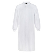 Unisex Long Dust Coat Long Sleeves With Cuff 
