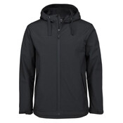 Mens Podium  Water Resistant Hooded Softshell Jacket