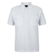 Mens Shorts Sleeves 250 Epaulette Polo