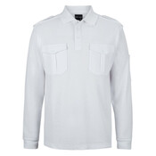 Mens Long Sleeves 250 Epaulette Polo