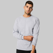Mens Long Sleeve Heavy Cotton Tee Shirt