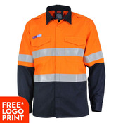 Mens Inherent FR PPE1 2T C/F DN L/W Shirt