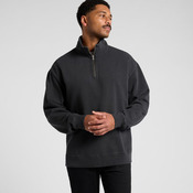 Mens Relax Faded Half Zip