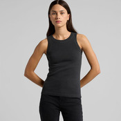 Womens Faded Organic Rib Tank