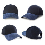 HBC with Suede Peak Cap