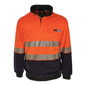 Hi Vis Half Zip FR HRC2 Day and Night Jumper