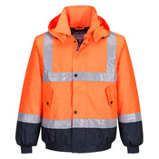 Hi-Vis Contrast Bomber Jacket