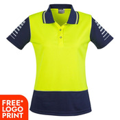 Womens Hi Viz Zone Polo