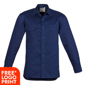 Mens Lightweight Tradie Long Sleeves Shirt 