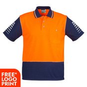 Mens Hi Vis Zone Polo