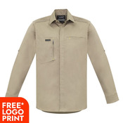 Mens Streetworx Long Sleeve Stretch Shirt