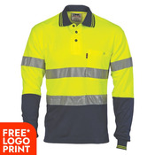 Two Tone Cotton Back Polos with Generic Tape